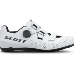 Wielrenschoenen|Wielrenschoenen < SCOTT Road Team BOA® Schoenen Vrouwen - white/black