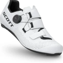 Wielrenschoenen|Wielrenschoenen < SCOTT Road Team BOA® Schoenen Vrouwen - white/black