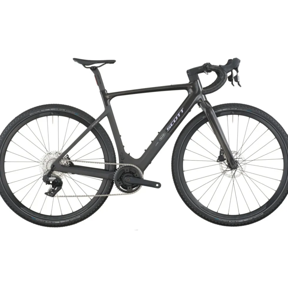 SCOTT SOLACE GRAVEL 30 - Carbon Gravel E-Bike - 2026 - carbon black