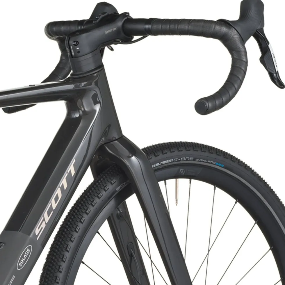 SCOTT SOLACE GRAVEL 30 - Carbon Gravel E-Bike - 2026 - carbon black