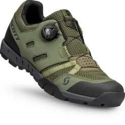 SCOTT Sport Crus-r Boa Fietsschoenen Heren - fir green/zwart