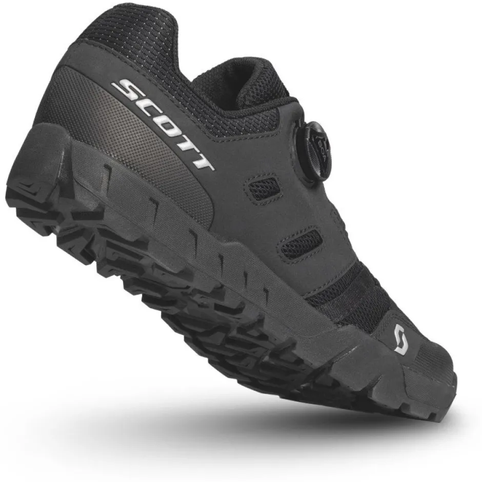 Mtb-Schoenen|Mtb-Schoenen < SCOTT Sport Crus-r Flat Boa Fietsschoenen Heren - zwart/zilver