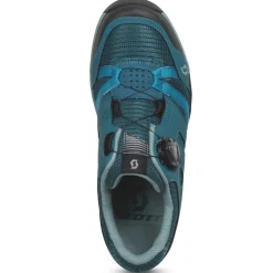 SCOTT Sport Crus-r Flat Boa Lady Fietsschoenen Dames - petrol blauw/mint groen