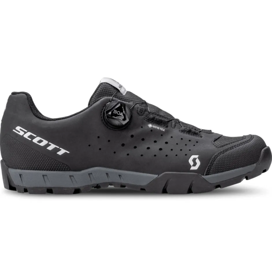 Mtb-Schoenen|Mtb-Schoenen < SCOTT Sport Trail Evo Gore-Tex Fietsschoenen Heren - zwart/zilver