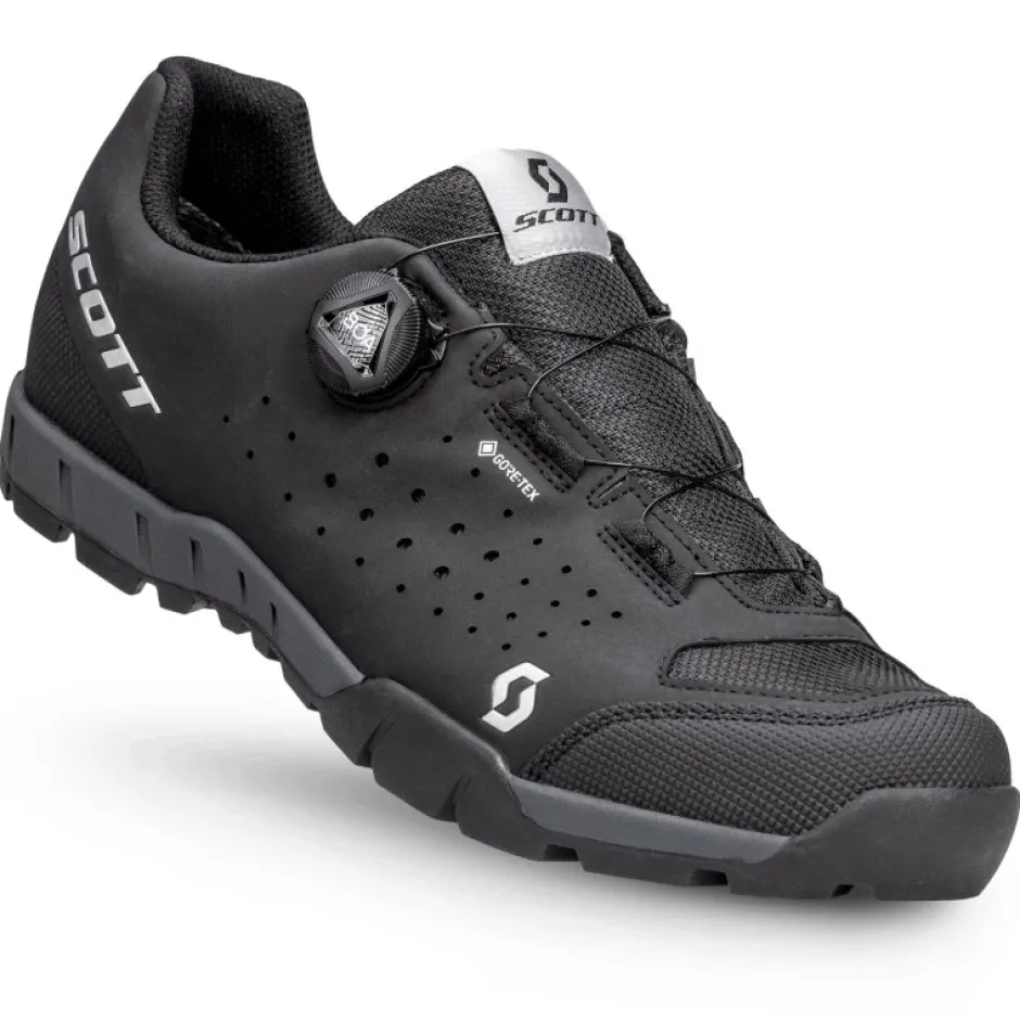 Mtb-Schoenen|Mtb-Schoenen < SCOTT Sport Trail Evo Gore-Tex Fietsschoenen Heren - zwart/zilver