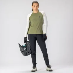 Mtb-Shirts < SCOTT Trai Vertic Pro Dae hirt et ange ouwen - pray grey/dark bue