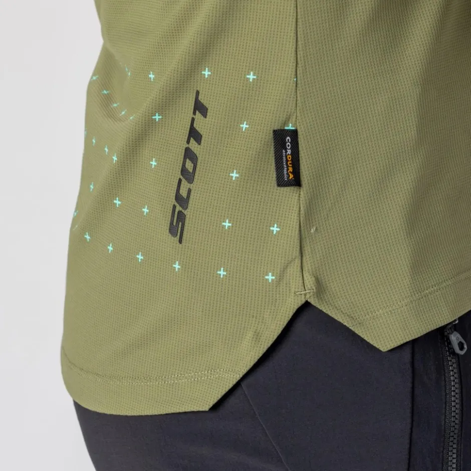 Mtb-Shirts < SCOTT Trai Vertic Pro Dae hirt et ange ouwen - pray grey/dark bue