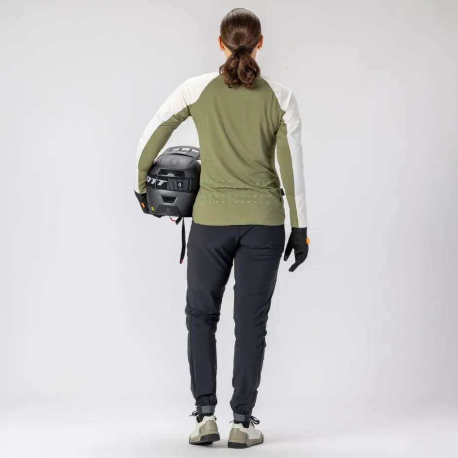 Mtb-Shirts < SCOTT Trai Vertic Pro Dae hirt et ange ouwen - pray grey/dark bue