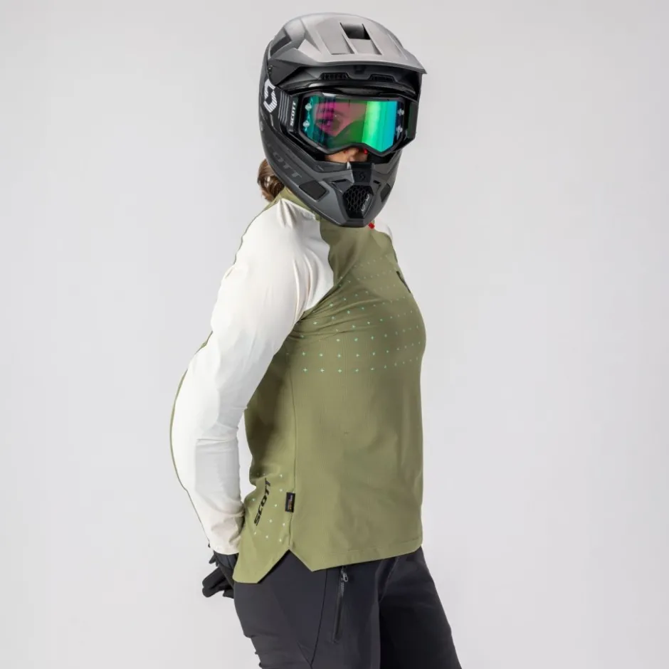 Mtb-Shirts < SCOTT Trai Vertic Pro Dae hirt et ange ouwen - pray grey/dark bue