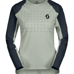 Mtb-Shirts < SCOTT Trai Vertic Pro Dae hirt et ange ouwen - pray grey/dark bue