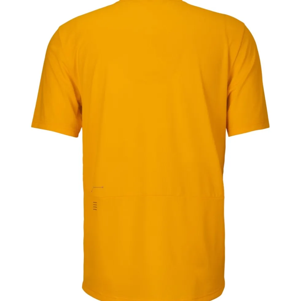 SCOTT Vertic Zip T-shirt met korte mouwen voor heren - gleam orange