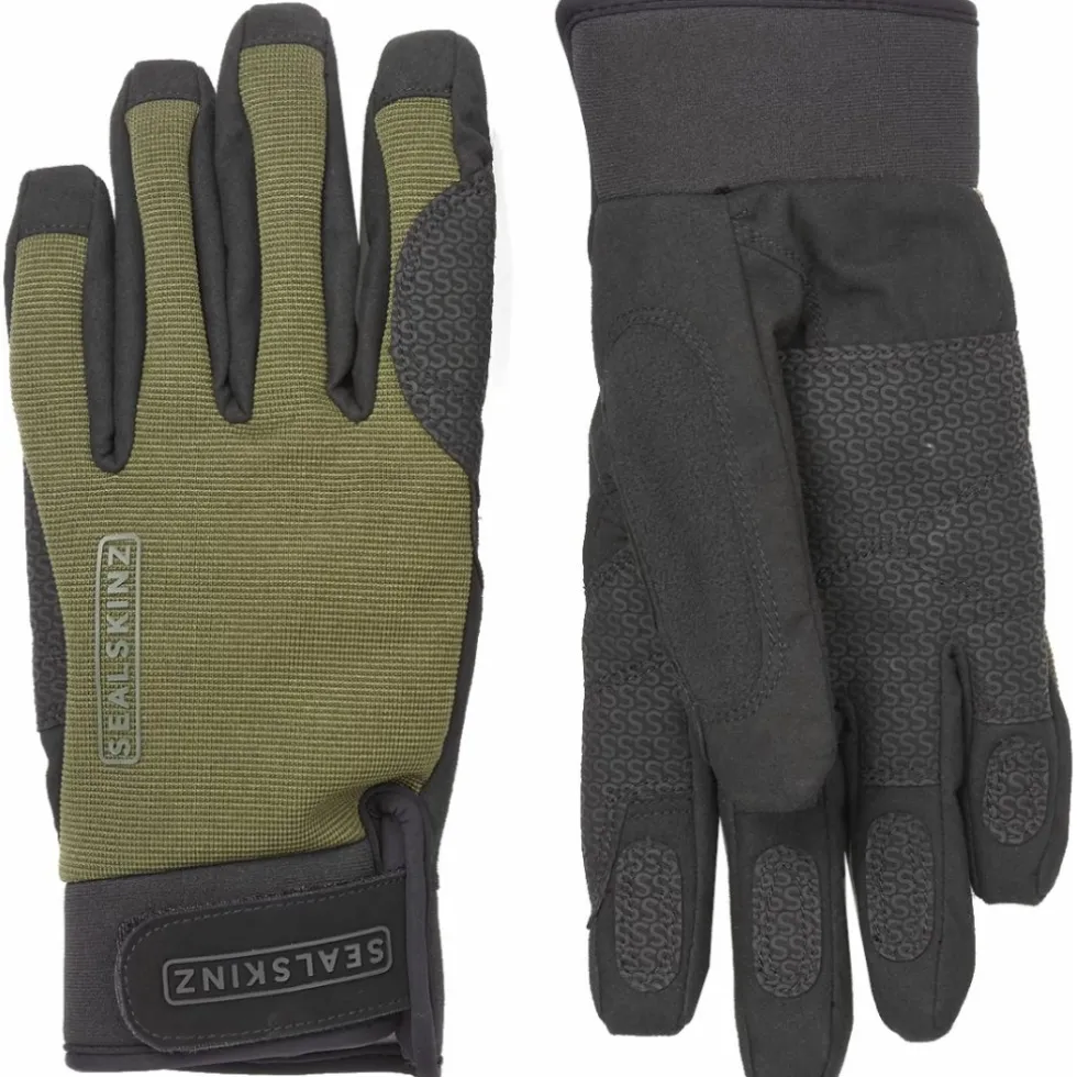 SealSkinz Harling Waterdichte Handschoenen Voor Alle Weersomstandigheden - Olijf