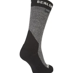 SealSkinz Stanfield Waterdichte Halflange Sokken Voor Extreem Koud Weer - Grey Marl