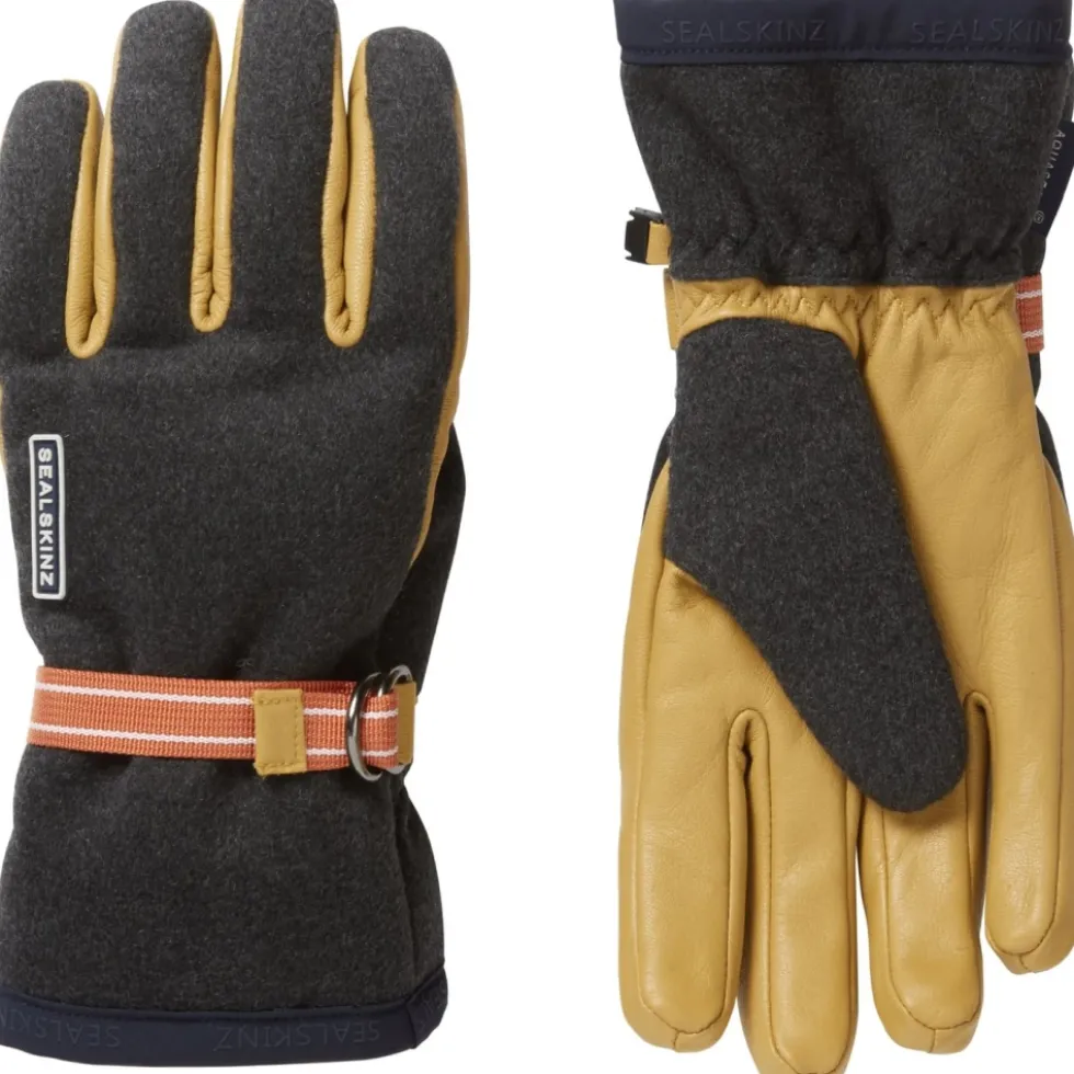 SealSkinz Toftwood Waterdichte Manchettenhandschoenen - Grijs