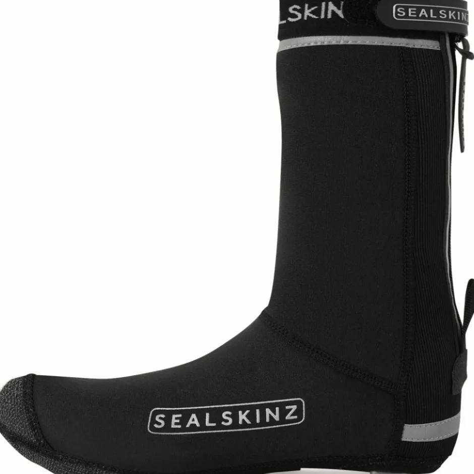 Overschoenen < SealSkinz Hempton Fietoverchoenen All Weather met Geloten Zool - Zwart