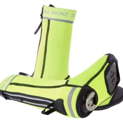 Overschoenen < SealSkinz Hempton Fietoverchoenen All Weather met Geloten Zool - Neon Yellow