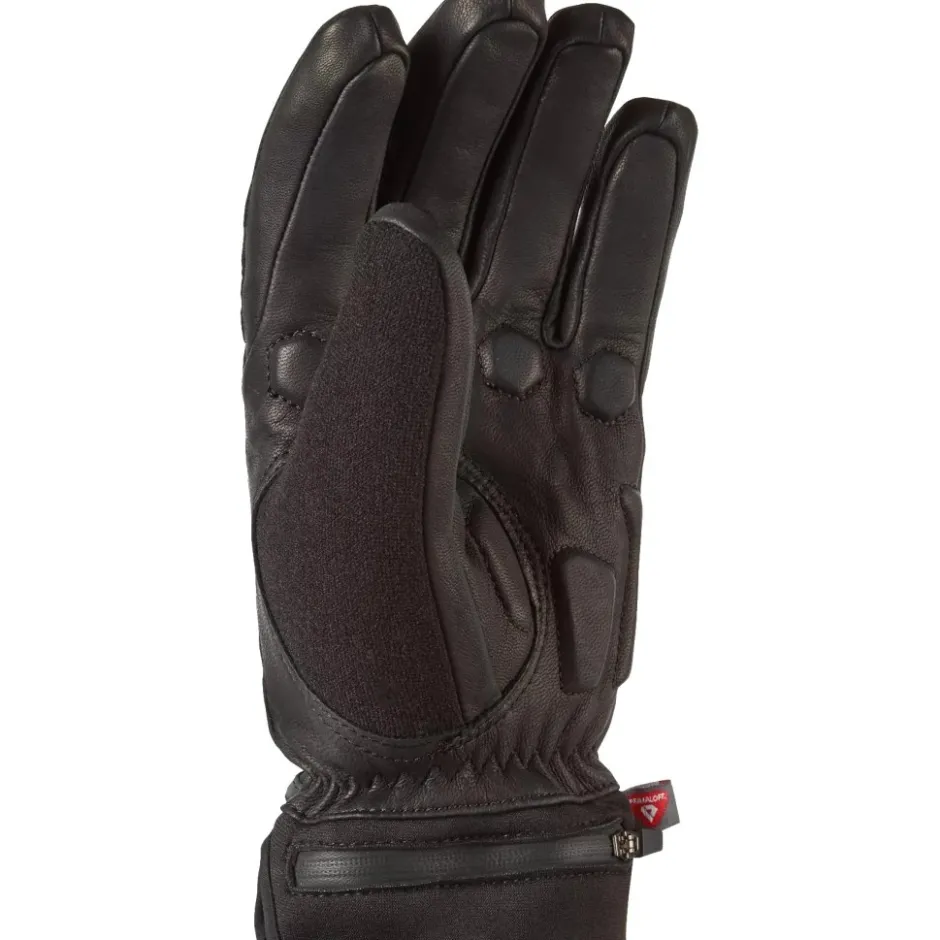 Winterhandschoenen < SealSkinz Upwell Waterdichte, Verwarmde Fiethandchoen - Zwart
