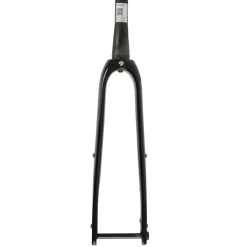 SEIDO Banjo Carbon Starre Voorvork - 28" | 53mm Offset | Tapered | Flatmount - 12x100mm - glossy black