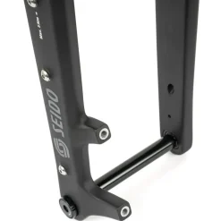 Vaste Voorvorken < SEIDO TAZA Carbon Voorvork - 27,5" / 29" | 1-1/8 - 1-1/2" Tapered | Post Mount | 15x110mm - zwart