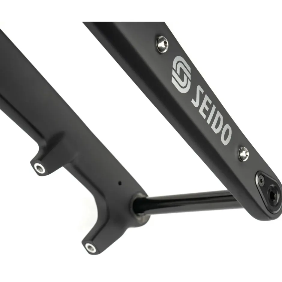 Vaste Voorvorken < SEIDO TAZA Carbon Voorvork - 27,5" / 29" | 1-1/8 - 1-1/2" Tapered | Post Mount | 15x110mm - zwart