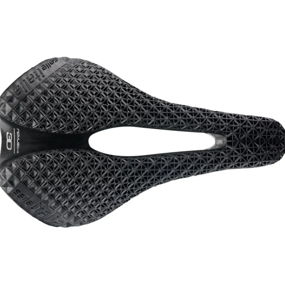 Selle Italia Novus Boost Evo 3D Zadel - Superflow | Kit Carbonio - L3 | zwart
