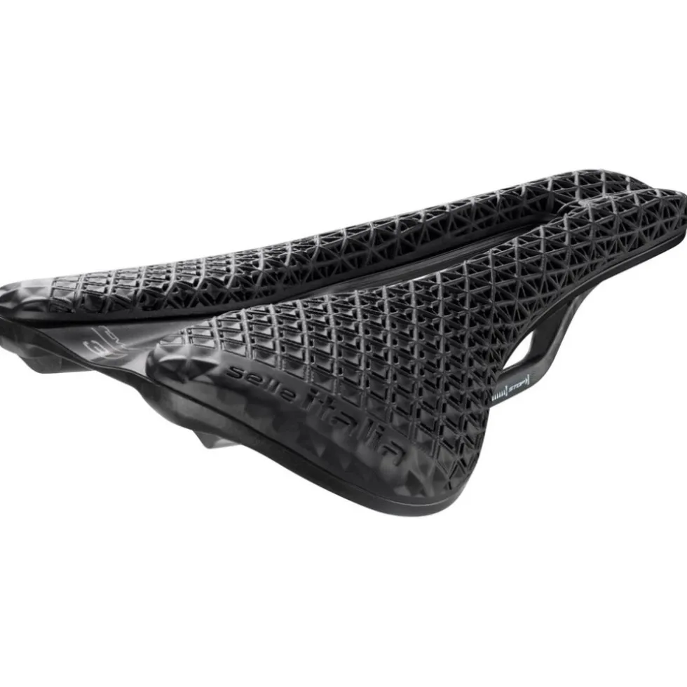 Selle Italia Novus Boost Evo 3D Zadel - Superflow | Kit Carbonio - L3 | zwart