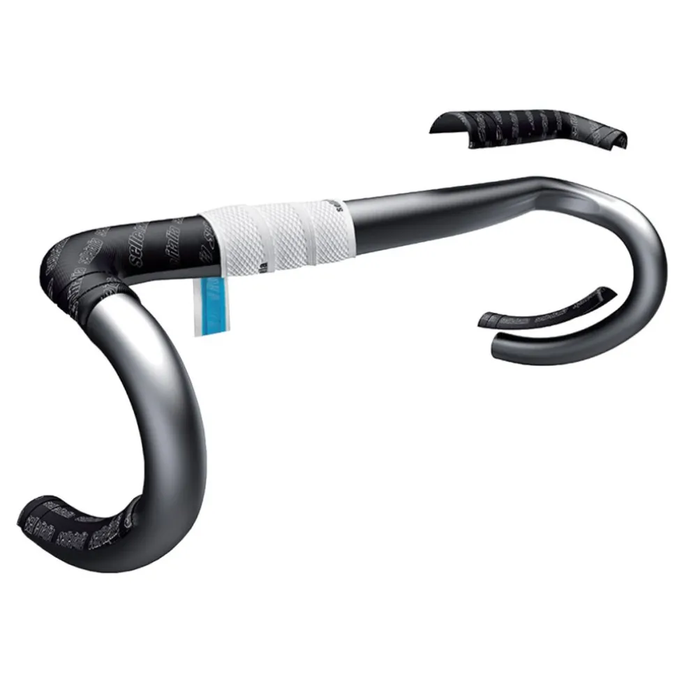 Selle Italia Shock Absorber Kit - Handlebar Tape + Bar Pad - white