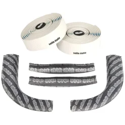 Selle Italia Shock Absorber Kit - Handlebar Tape + Bar Pad - white