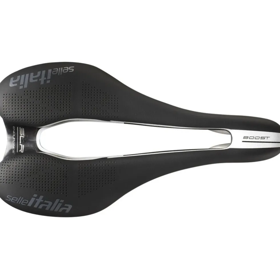 Selle Italia SLR Boost Endurance Zadel - Superflow | TI 316 - S3 | zwart