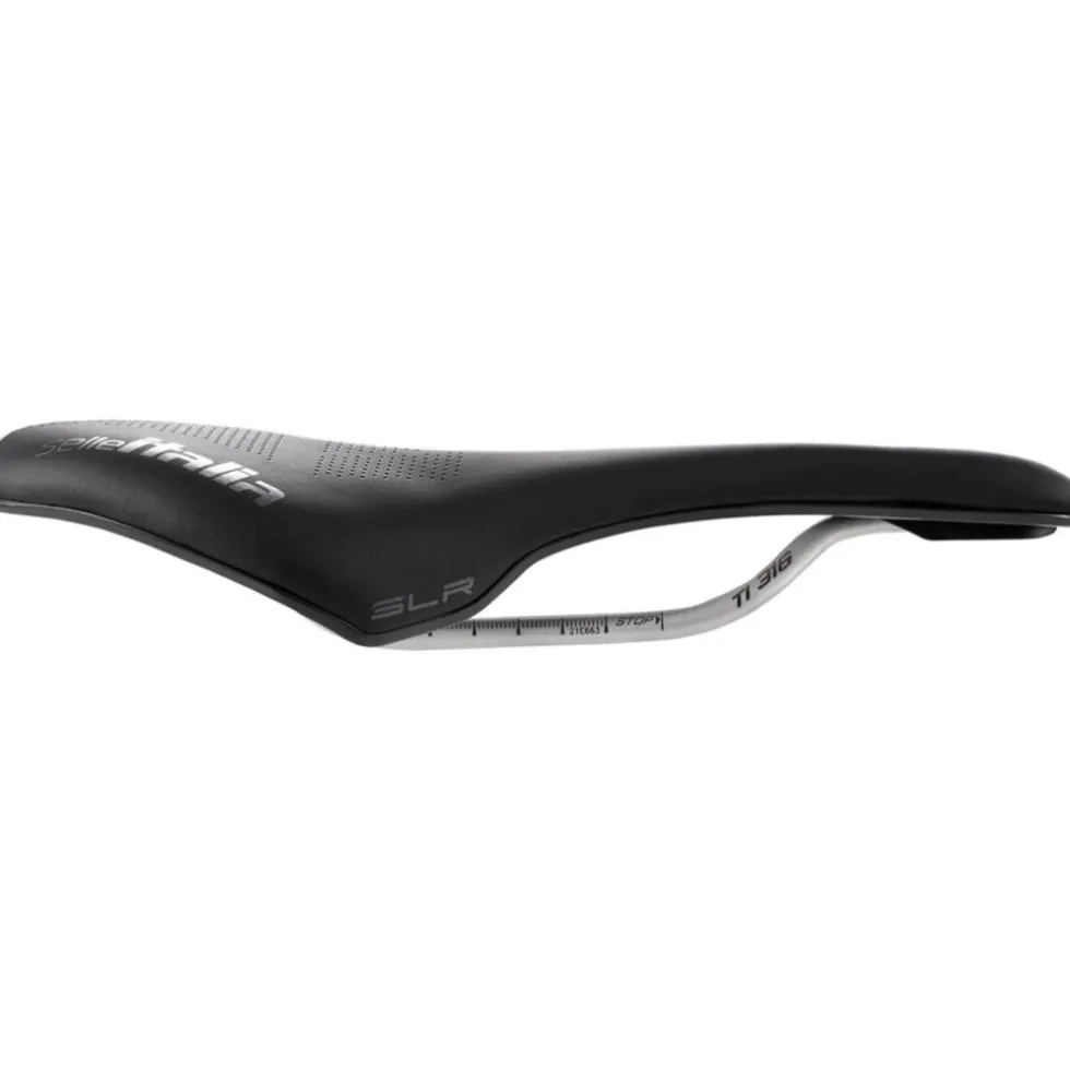 Selle Italia SLR Boost Gravel Saddle - Superflow | TI 316 - L3 | black