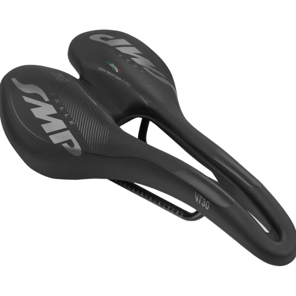 Selle SMP VT30 Gel Zadel - zwart