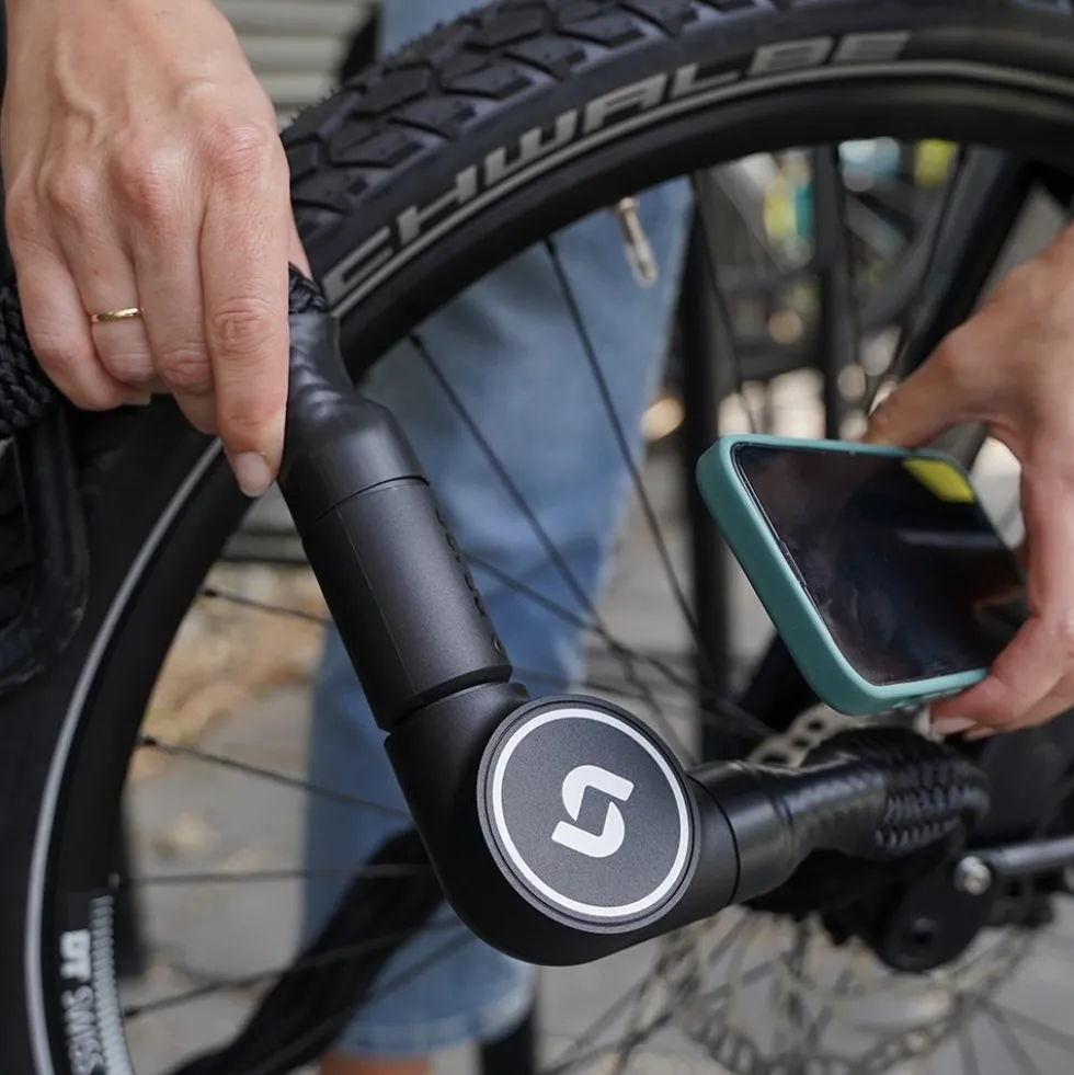 Serea Smart Lock BOLD Fietsslot - 125 x 8 mm - Zwart