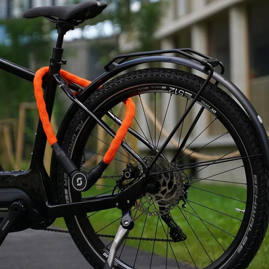 Kettingsloten < Serea Smart Lock SWIFT Fietsslot - 100 x 6 mm - Oranje