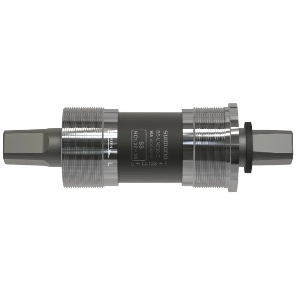 Shimano BB-UN300-E Bottom Bracket - BSA 68mm - JIS Square Taper - E-Type - 122.5 mm (LL123)