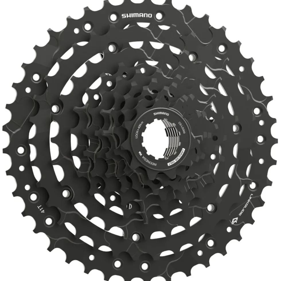 Shimano CS-LG300 Cassette - LinkGlide | 9-voudig - 11-41 Tanden