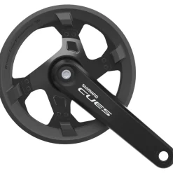 Crankstellen < Shimano CUES FC-U00-1 Crankset - Square Type (Vierkant) | 9/10/11-voudig - met Kettingbeschermer