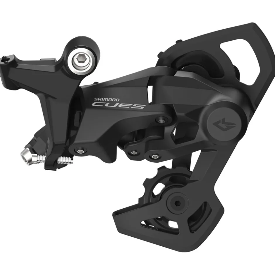 Derailleurs < Shimano CUES RD-U4010 Achterderailleur - E-Bike (Compact) | Shadow RD | 1x9/10-voudig - super short (SS)
