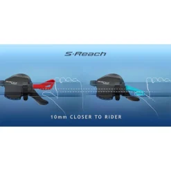 Shifters < Shimano CUES SL-U6050 Schakelhendel - Rapidfire Plus | OGD - 11-voudig | rechts (11R)