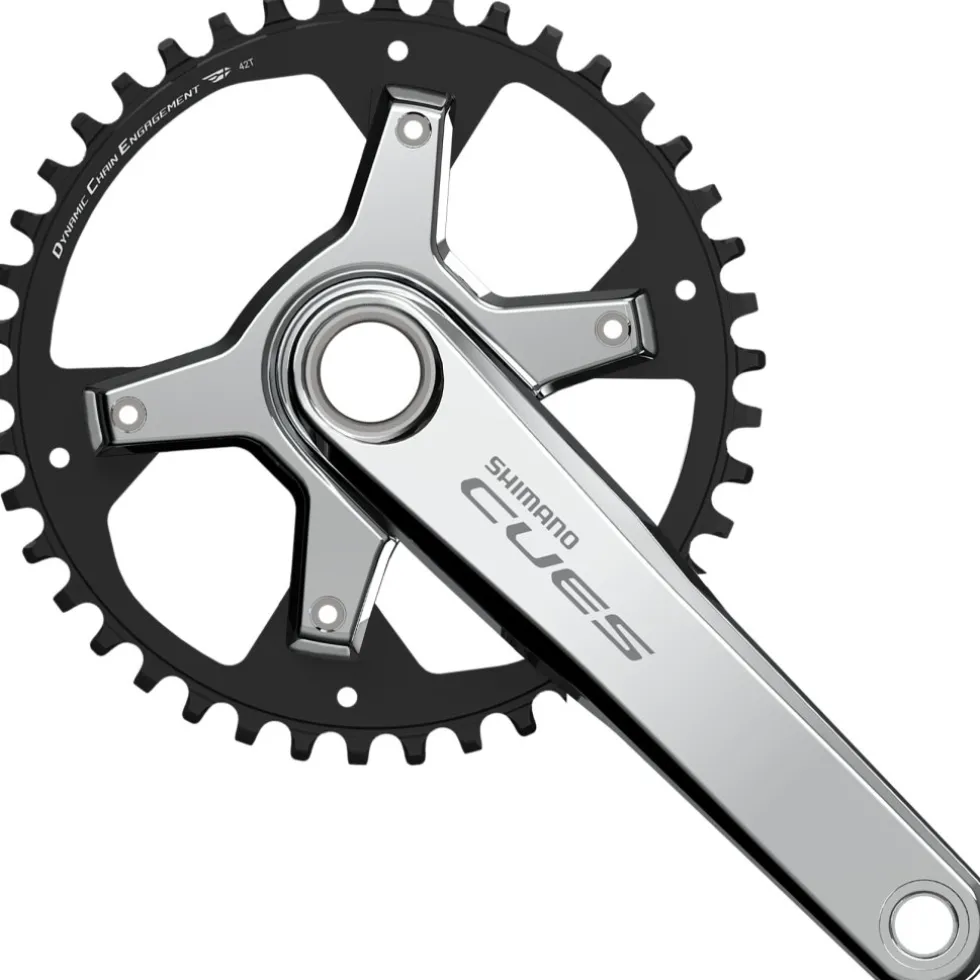 Shimano CUES U6000/U6030 Schakelgroep - 1x10-voudig | Polished Silver Edition - 42 Tanden