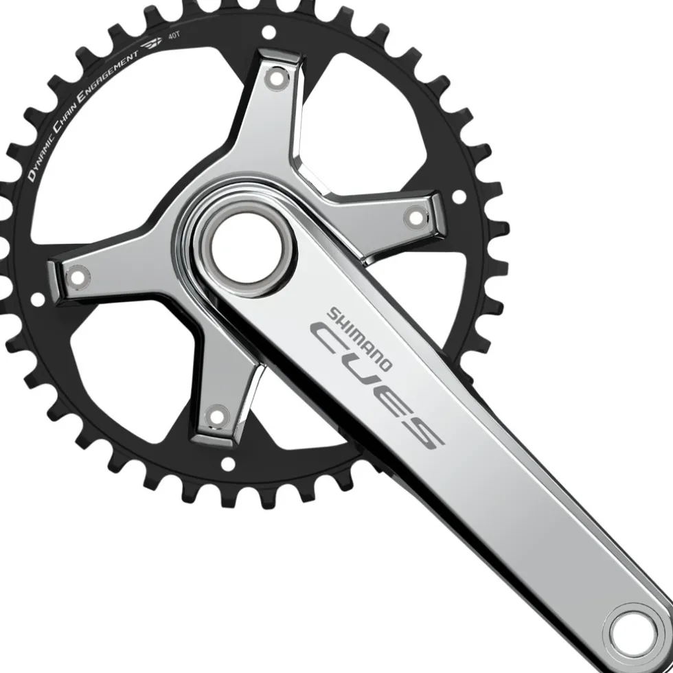 Shimano CUES U6000/U6030 Schakelgroep - 1x10-voudig | Polished Silver Edition - 40 Tanden