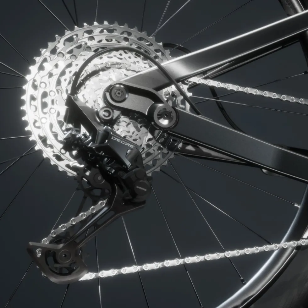 Shimano Deore RD-M6100 Achterderailleur - Shadow RD+ | 1x12-Voudig | lang (SGS) - black