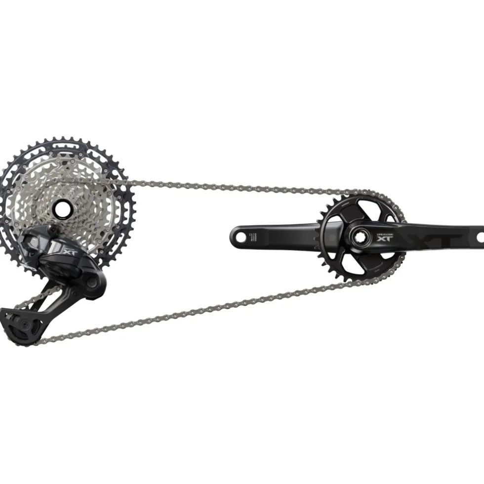 Shimano Deore XT M8200/M8250 Schakelgroep - Di2 | 1x12-voudig | XC (met BR-M8200 / RD-M8250-SGS)