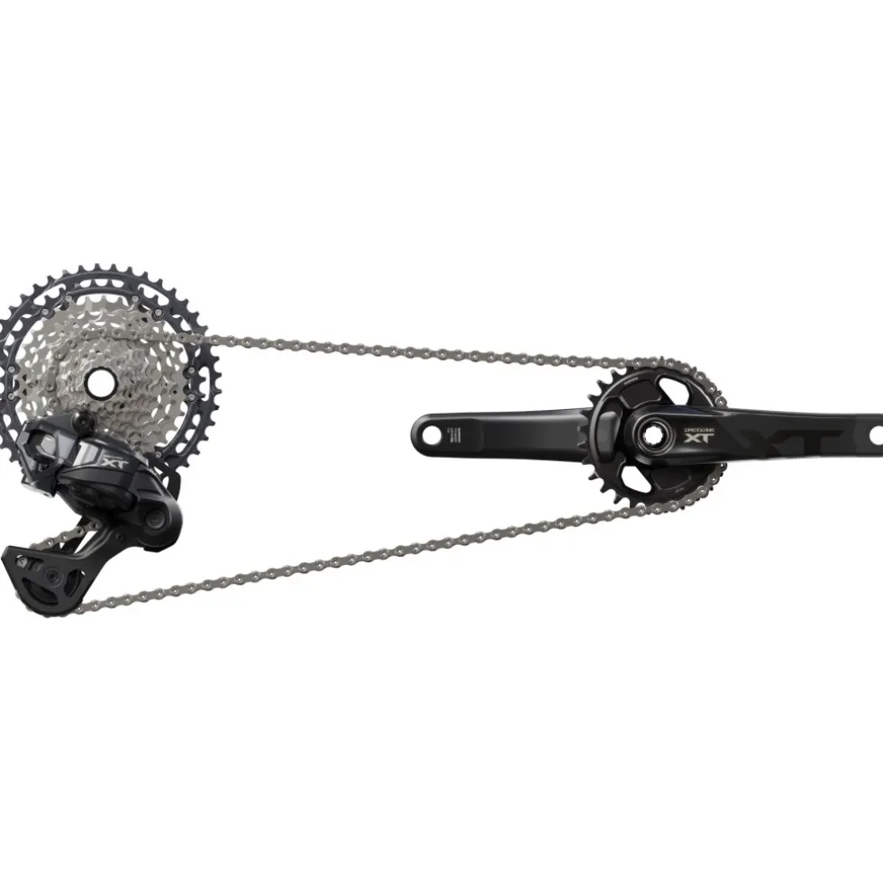 Shimano Deore XT M8200/M8250 Schakelgroep - Di2 | 1x12-voudig | Enduro (met BR-M8220 / RD-M8250-GS)