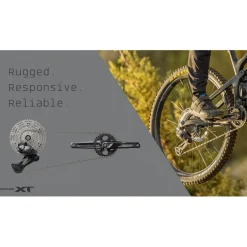 Shimano Deore XT M8200/M8250 Schakelgroep - Di2 | 1x12-voudig | Enduro (met BR-M8220 / RD-M8250-GS)