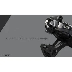 Shimano Deore XT RD-M8250 Achterderailleur - Di2 | Shadow ES | 12-voudig - middellang (GS) - zwart