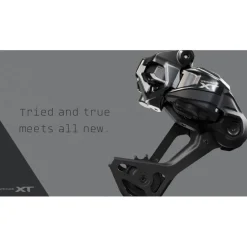 Shimano Deore XT RD-M8250 Achterderailleur - Di2 | Shadow ES | 12-voudig - lang (SGS)
