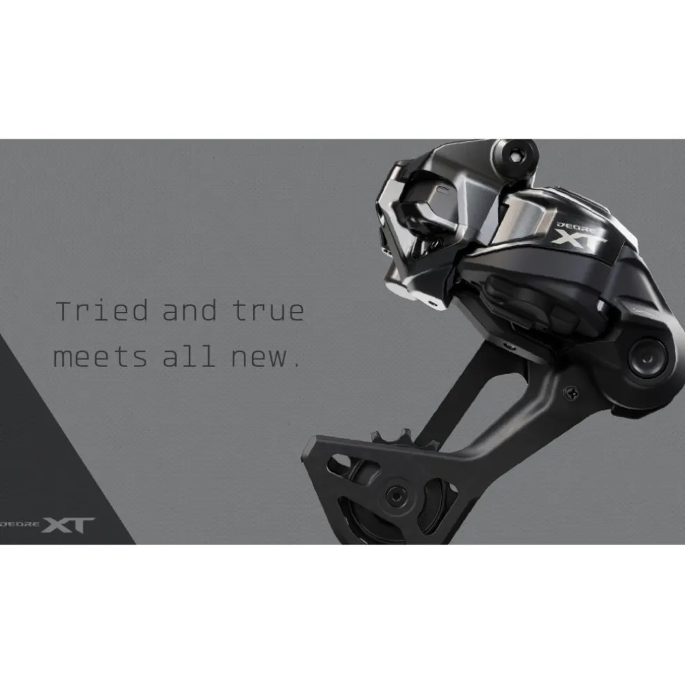 Shimano Deore XT RD-M8250 Achterderailleur - Di2 | Shadow ES | 12-voudig - lang (SGS)