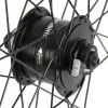 Wielen En Wielsets < Shimano | DT Swiss DH-3D37 | U 533 - 28" Voorwiel met Naafdynamo - Centerlock | 10x100mm | QR - zwart