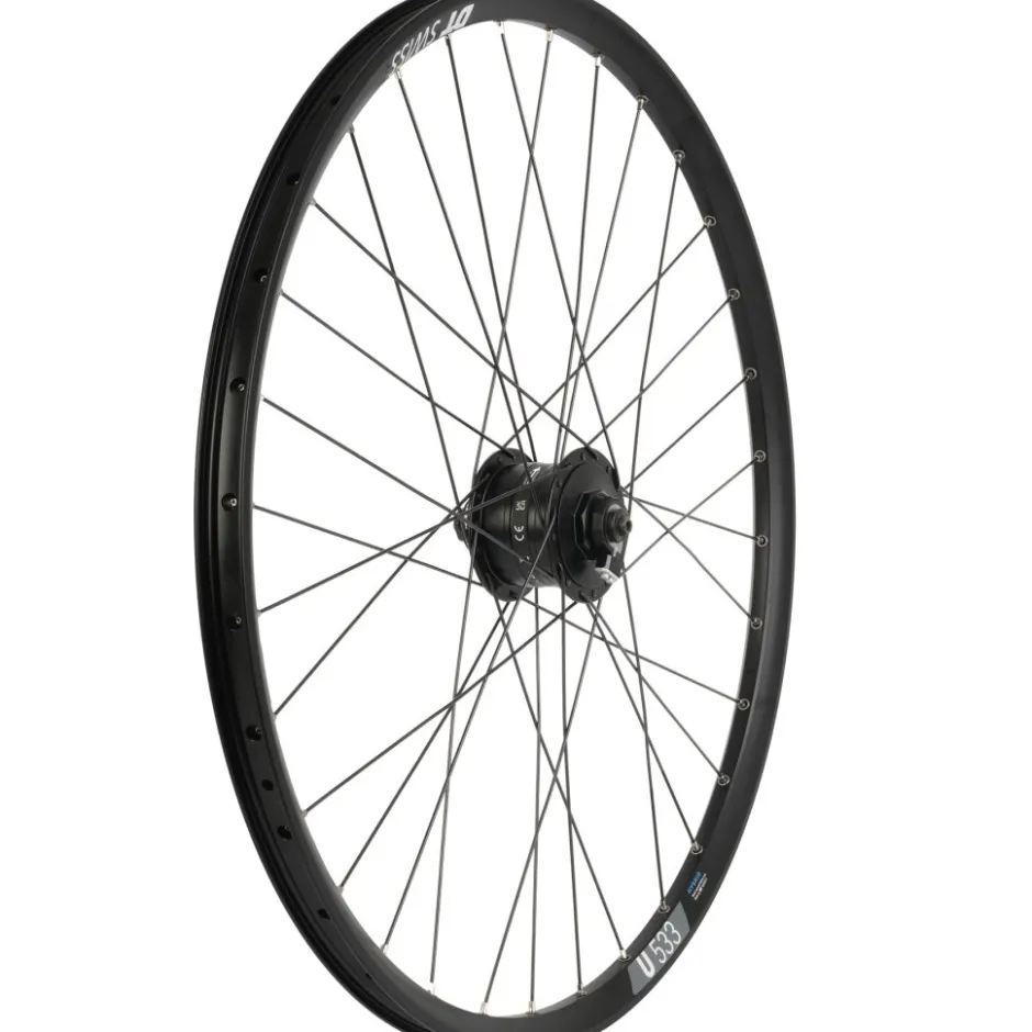 E-Bike Wielen, Velgen En Naven < Shimano | DT Swiss - DH-3D37 | U 533 Voorwiel - 26" | Clincher | Centerlock - 9x100mm QR