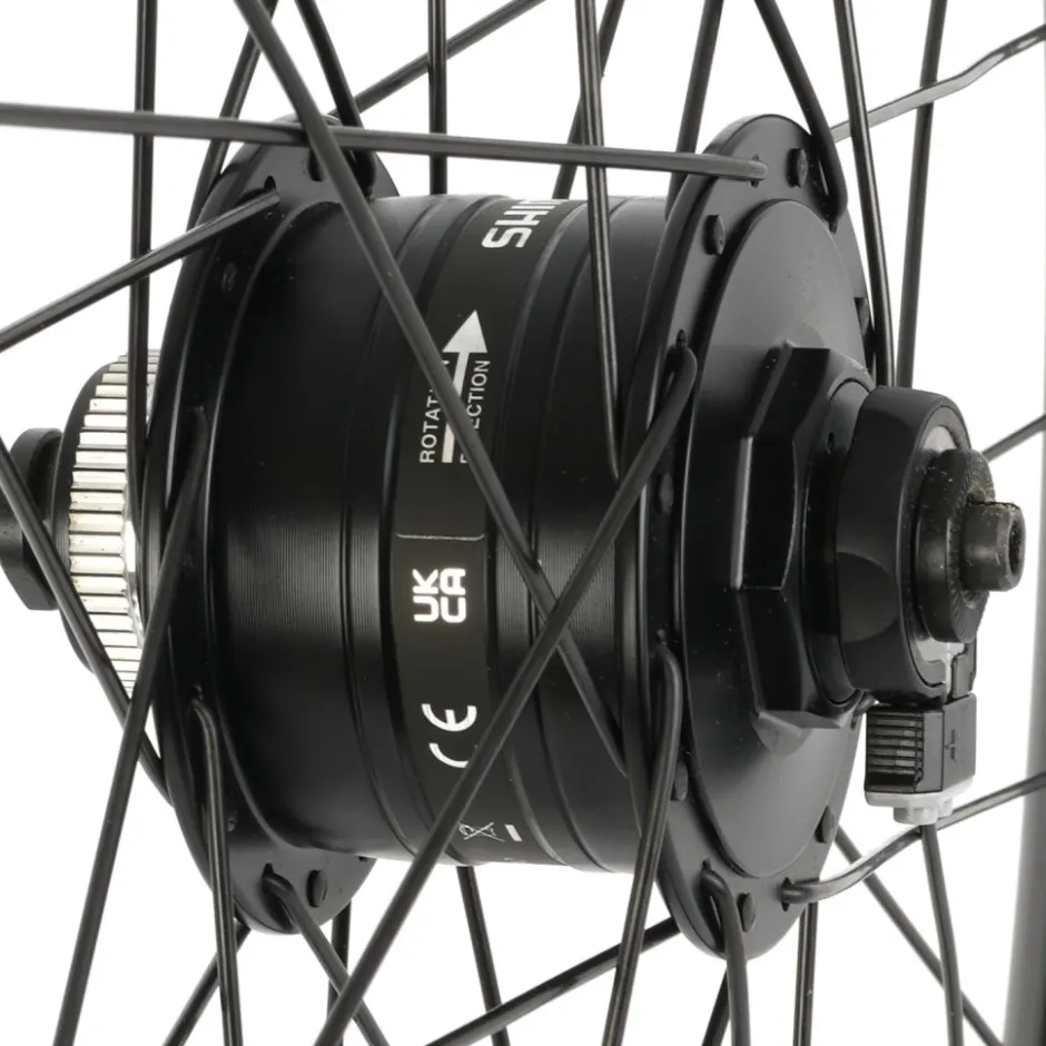 E-Bike Wielen, Velgen En Naven < Shimano | DT Swiss - DH-3D37 | U 533 Voorwiel - 26" | Clincher | Centerlock - 9x100mm QR